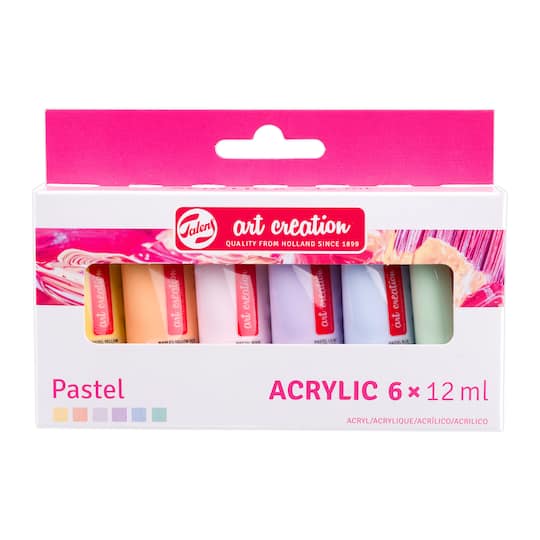 Talens Art Creation Pastel Acrylic Paint Set